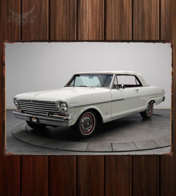 Металлическая табличка Chevrolet Chevy II Nova 400 Convertible